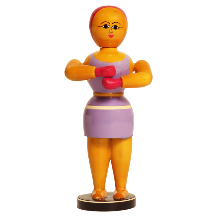 Handcrafted Etikoppaka Sheroes Collectibles set