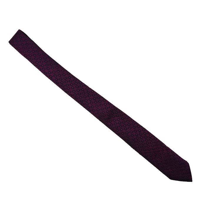 Ilkal Khana Silk Tie in Magenta Color