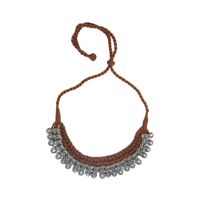 Patwa Necklace in Brown