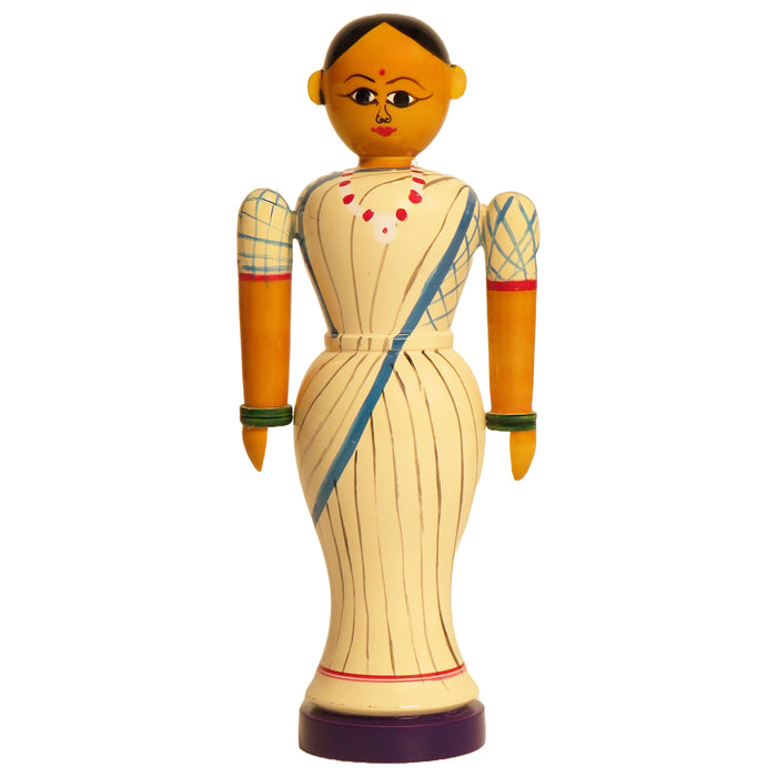 Handcrafted Etikoppaka Sheroes Collectibles set