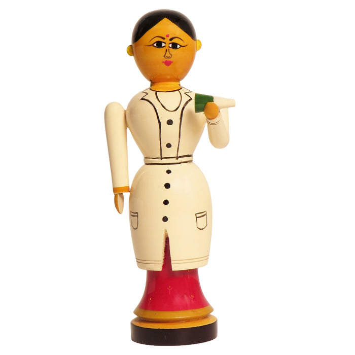Handcrafted Etikoppaka Sheroes Collectibles set