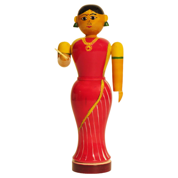 Handcrafted Etikoppaka Sheroes Collectibles set