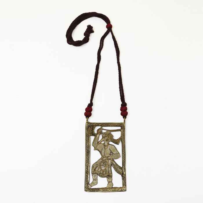 Dokra Handcrafted brass pendant
