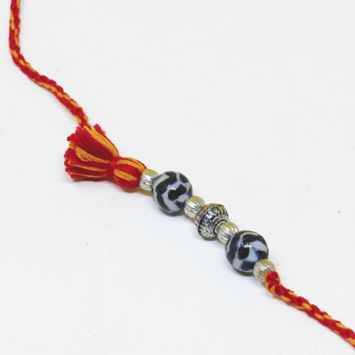 Handcrafted Blue Pottery Patwa Rakhi — TVAMI