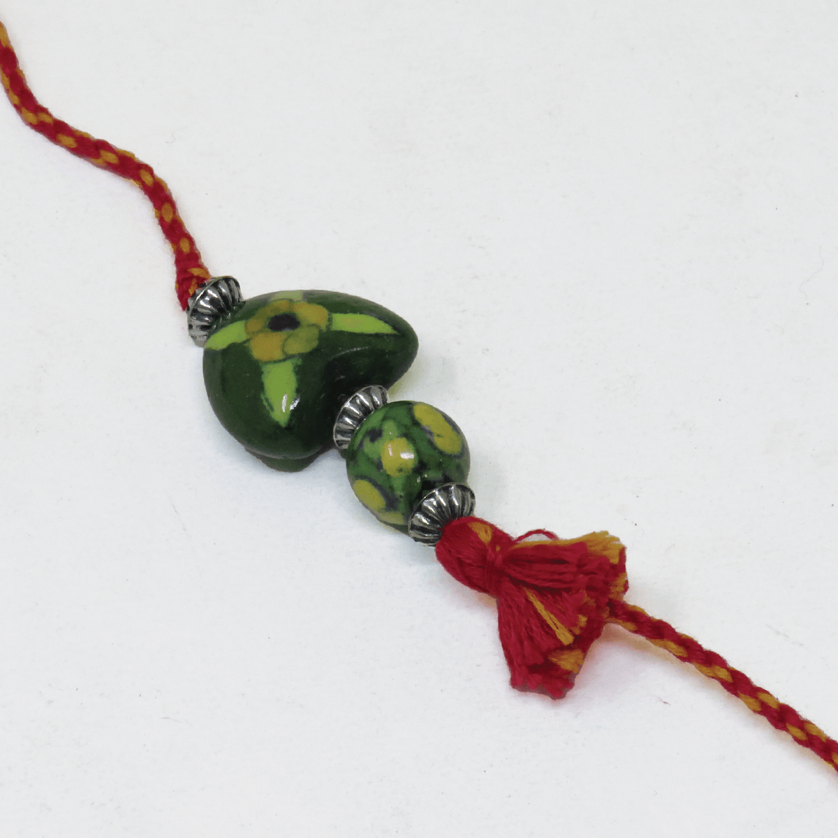 Handcrafted Blue Pottery Patwa Rakhi — TVAMI