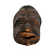 Tribal Bamboo Mask with Closed Eyes - TVAMI