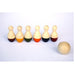 Miniature Wooden Bowling Set with 6 Pins and 1 Ball Made in Ehikoppaka - TVAMI