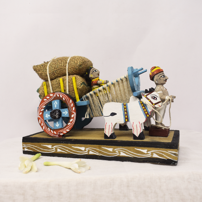Kondapalli Wooden Bullock Cart TVAMI