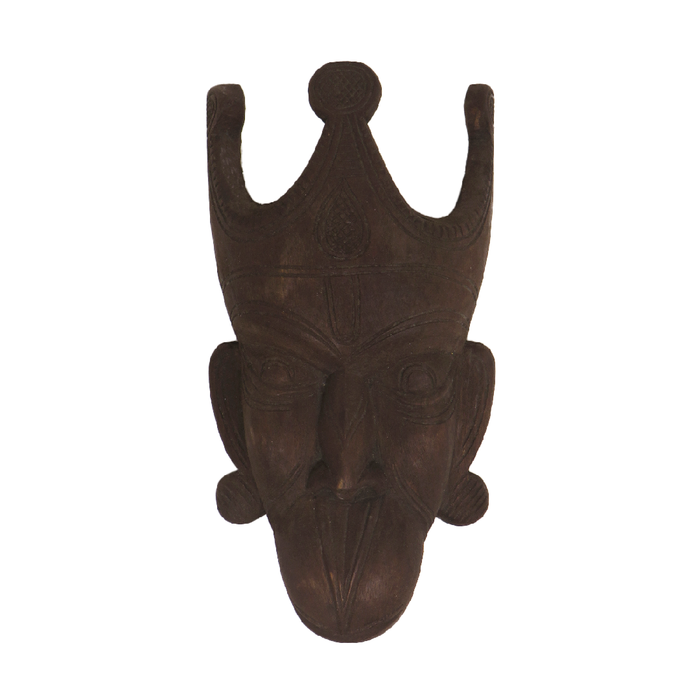 Lord Hanuman Wooden Gambhira Wall Mask