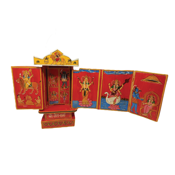 Kavad Box Illustrating Avatars of Goddess Durga