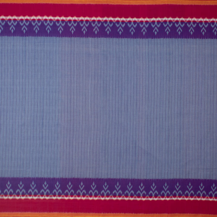 Royal Blue Zest, Pochampally Ikat Cotton Saree