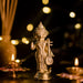 Dokra Metal craft, Saraswati idol, Brass metal artefact, Handcrafted, Gift option, Wedding Gift, Diwali Gift, Decoration piece