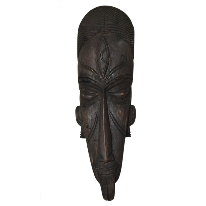 Goddess Kali Wooden Gambira Wall Mask