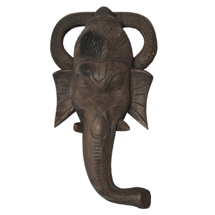 Ganesha Wooden Gambhira Wall Hanging