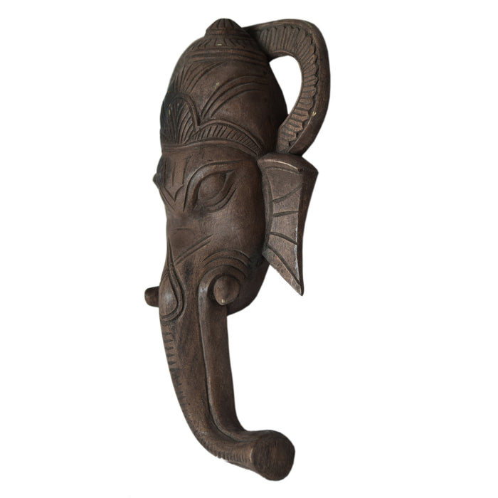 Ganesha Wooden Gambhira Wall Hanging