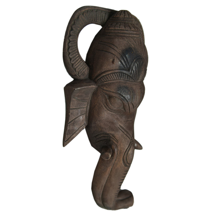 Ganesha Wooden Gambhira Wall Hanging