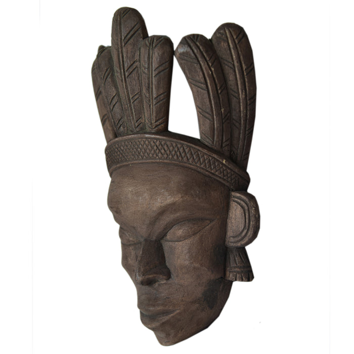 Tribal Wooden Gambhira Wall Mask