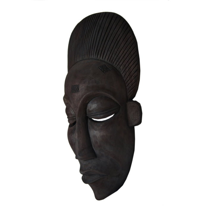 Tribal Sage Wooden Gambhira Wall Mask