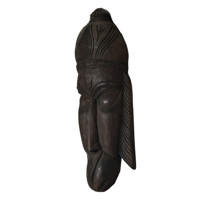 Hanuman Wooden Gambhira Wall Mask