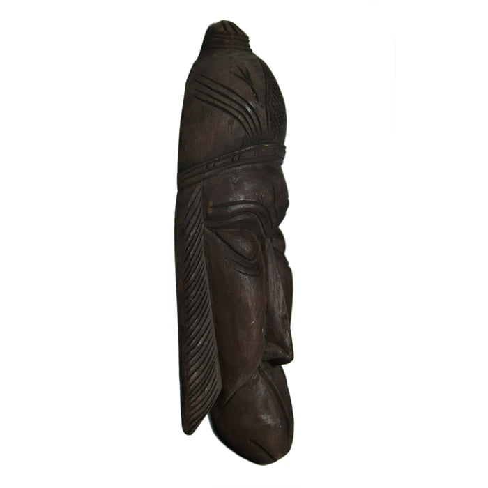 Hanuman Wooden Gambhira Wall Mask