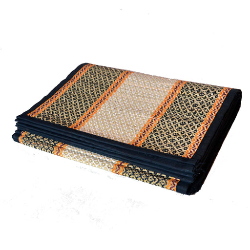 Madur Kathi Handloom Table mat with Runner - White with Red Borders -  ArtisanSoul