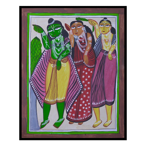 Krishna Subhadra and Balaram - TVAMI