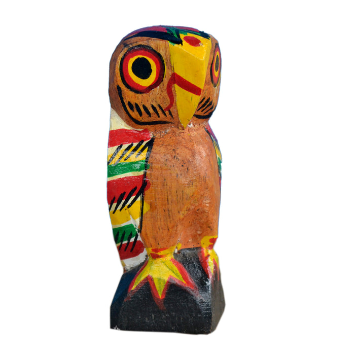 Nutangram Wooden Owl with Black Base