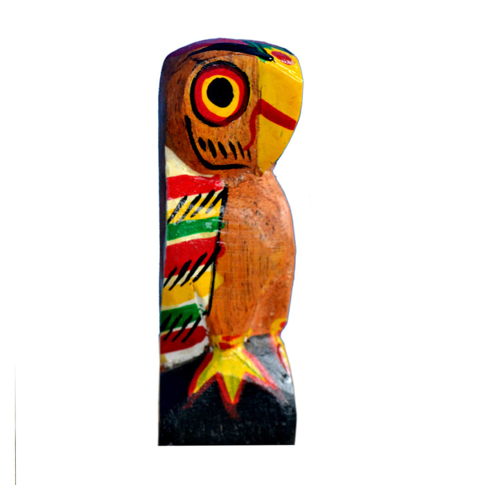 Nutangram Wooden Owl with Black Base